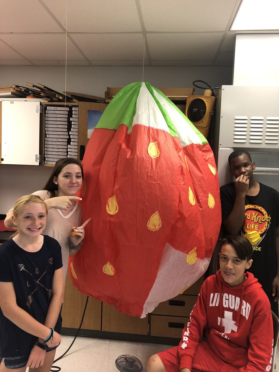 brianholtzhafer's tweet photo. We are another day closer to having our balloons complete. Cooperation among students has been amazing! @OrefieldMS https://t.co/ER6TdpNTxY