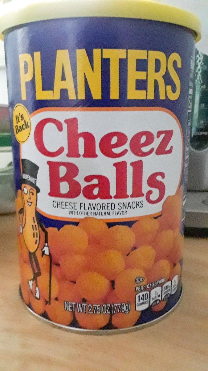 TheMisterLou's tweet image. Took a self-care break from Twitter, yet always moving forward with projects.
But I've been reliving my childhood with the best snack in the world!
A can a day keeps the doctor away. That's what they say, right?
#planters #cheeseballs