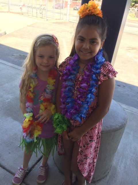 LisaLisalew's tweet photo. Luau Day @sheldoninnovate! #SheldonSpiritDay #SheldonFamily https://t.co/rDRNmaIsg4