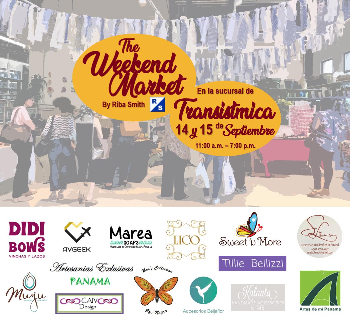 Riba_Smith's tweet image. ESTE fin de semana 🤩✨Es el turno del #RibaSmith #Transistmica 🤩🛍🎉 Con hermosas y únicas creaciones hechas a mano, regresa #TheWeekendMarket ESTE FIN DE SEMANA donde encontrarás delicias, bellezas y más para esta temporada. ¡Te Esperamos!✨