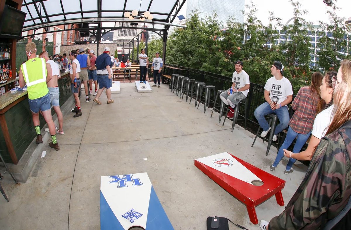 STLBudBrewHouse's tweet photo. Who loves Bar games?! Check out our Facebook event page for more info on our Next Level Pre Game! https://t.co/sded0QobkM