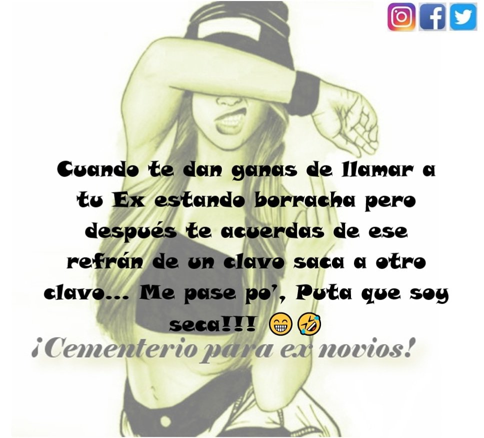 CementerioN's tweet photo. 🙈🙉🙊
🔻
🔻
#Cementerioparaexnovios #influencer #instachile #instagram #likes4like #like4follow #instaconce #instasantiago #likeforlikes #instavalpo #instafans #instaseguidores #chilena #frases #instachile #ex #fiesta #party #discoteca #rumba #mujeres #hombres #desconocidos https://t.co/0sQ1nDwKXS