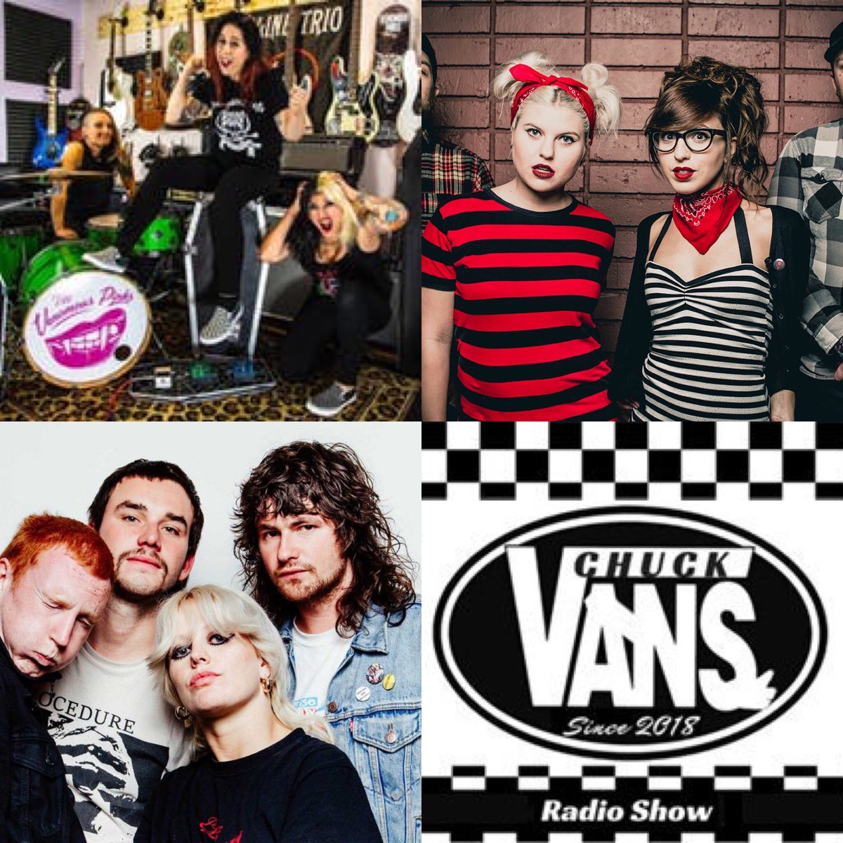 ChuckVansShow's tweet photo. Today at 5pm CST a special women who rock edition of the #ChuckVansShow on @CowboyJoeRadio with music from @AntiQueens @L7officialhq #SolvejSchou @venomouspinks @thebombpops #AmylAndTheSniffers #JennyWoo @MaidOfAce #Replicunts @pinkypinkyband and more!
https://t.co/2g2YXIfnyN https://t.co/oXeKzypoDW