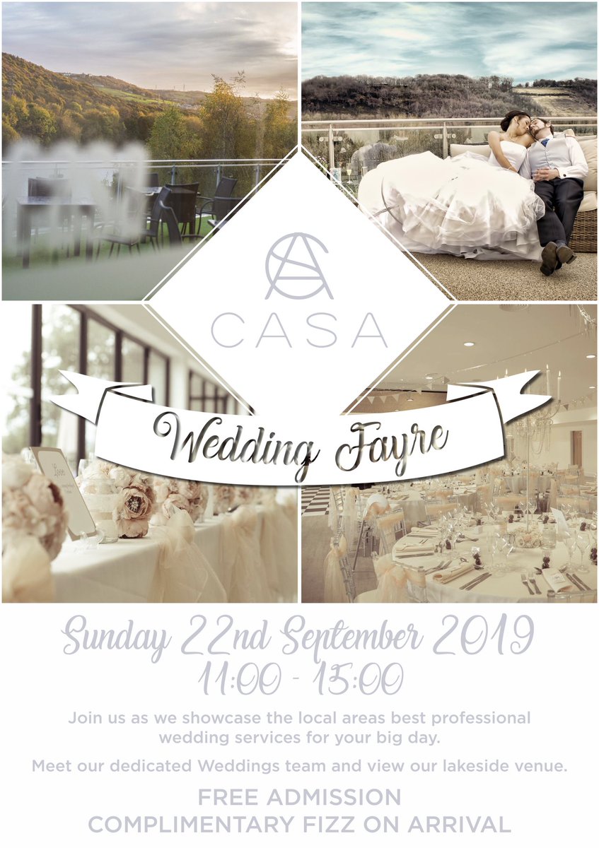 It’s our Wedding Fayre soon, don’t forget you can join us from 11am to meet a whole host of dedicated Wedding professionals 😘