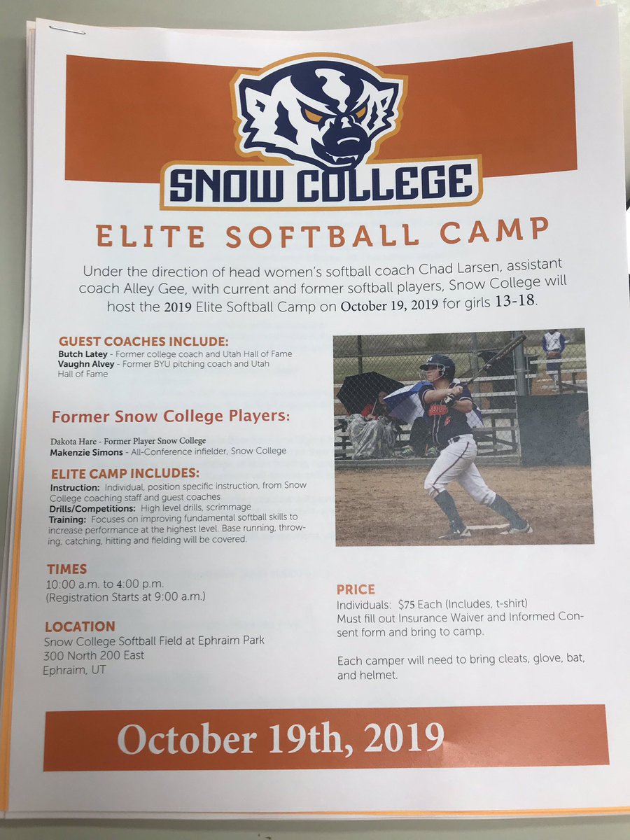 snowcollege.softball tweet media