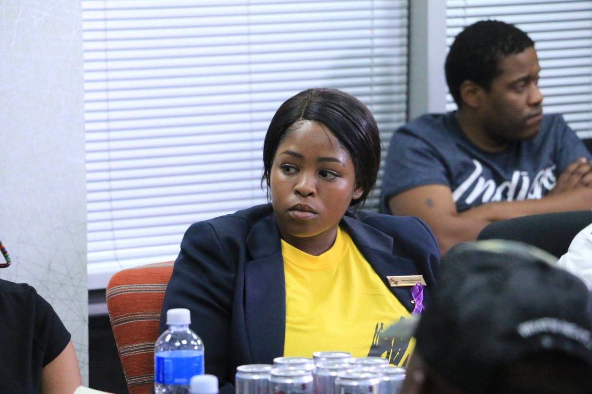 METROFMSA's tweet photo. On the panel we have Sisanda Mbolekwa - Wits University SRC President #BroCodeConversations #METROFMTalk https://t.co/8oTs8eKnH7