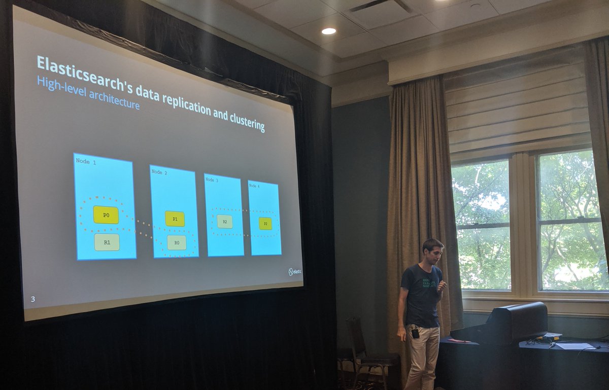 Yannick gives an overview of how #tlaplus helps an #elasticsearch cluster reach consensus.