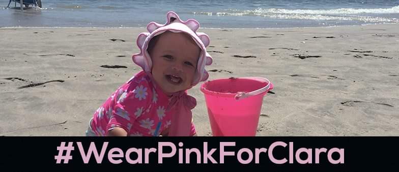 LoveClara_Org's tweet photo. In honor of our Lovely Little Angel, we are wearing pink on 9/13 and 9/14 the day Clara received her wings. Post your pictures! #WearPinkForClara https://t.co/pqk1GVMNDj