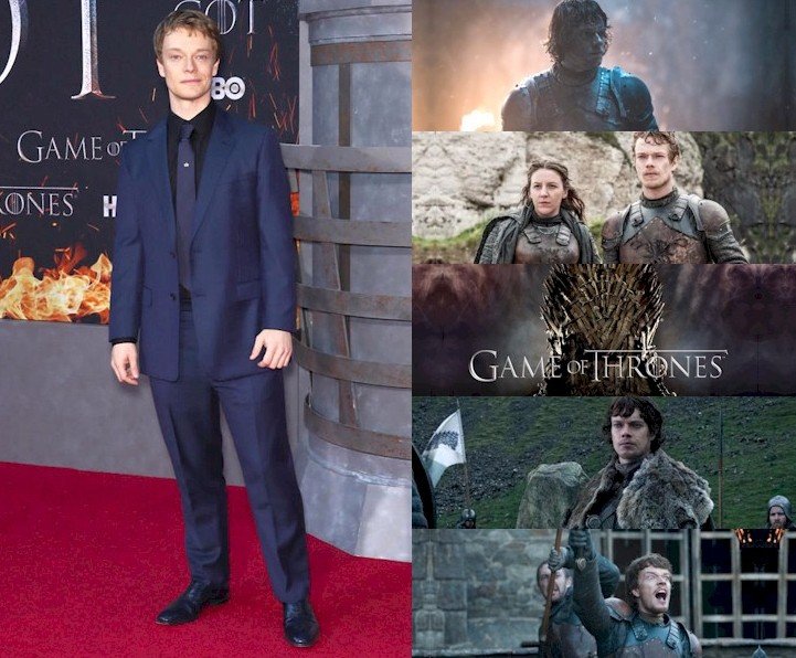 Hoy cumple 33 años Alfie Allen (Theon Greyjoy en  Happy Birthday 
