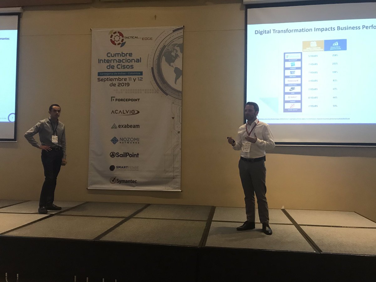 Tactical3dge's tweet photo. Comienza la ponencia de @SymantecLatam en Cumbre Internacional de CISOS #tacticaledge https://t.co/5nkvizk6U2