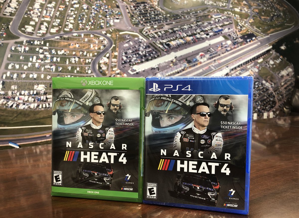 PoconoRaceway's tweet photo. Happy #NationalVideoGameDay!

We thought we’d join the fun with a #NASCARHeat4 GIVEAWAY!

LIKE, RETWEET, &amp; REPLY below with what gaming console you have! We will select (1) one random winner for each tomorrow morning. https://t.co/nMJKSbqdMl