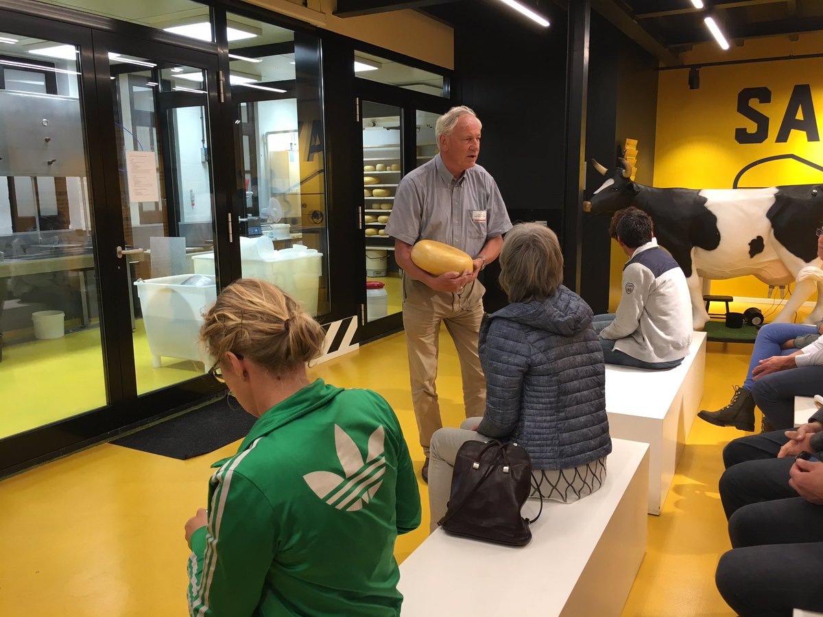 LEADER-café in het Kaaspakhuis in Woerden: rondleiding door de Kaasexperience!