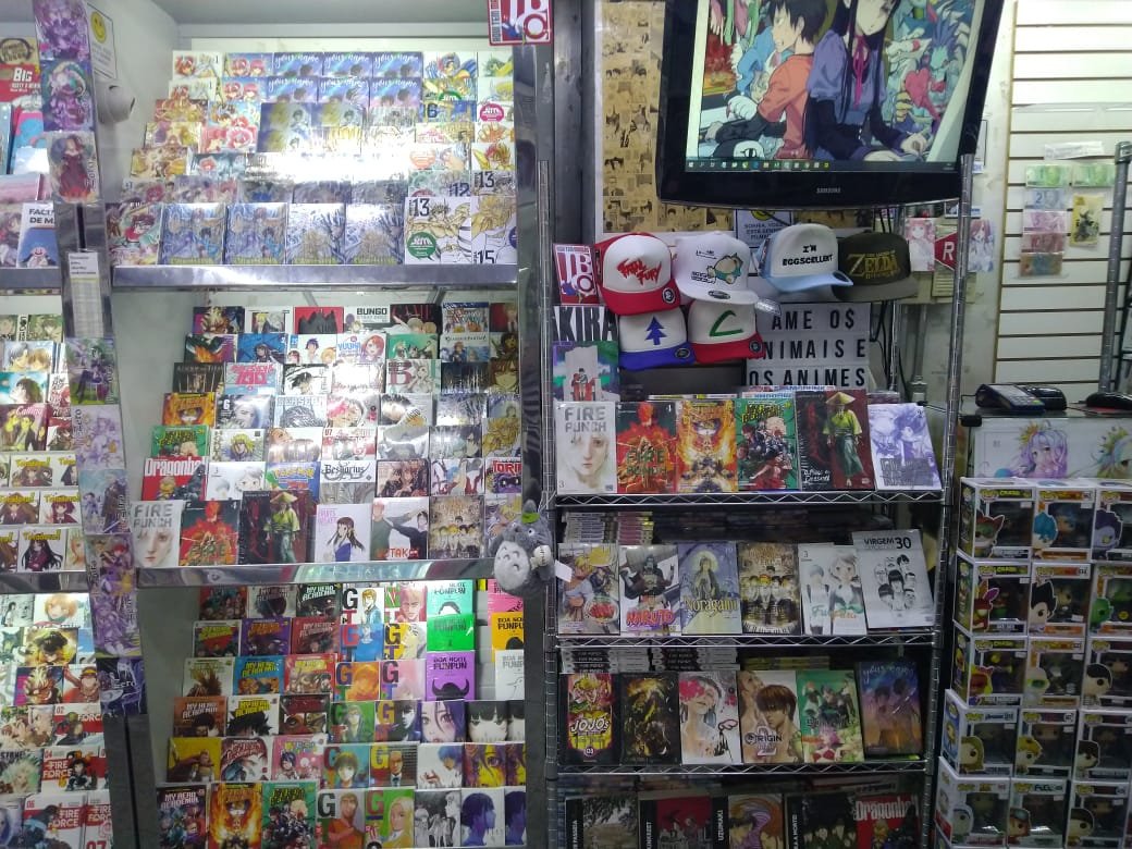 NewPOP Editora on X: #Parceria A loja Anime Hunter se tornou quase um  ponto turístico para a galera de São Paulo que curte mangás e figures.  Localizada no terceiro andar do Sogo