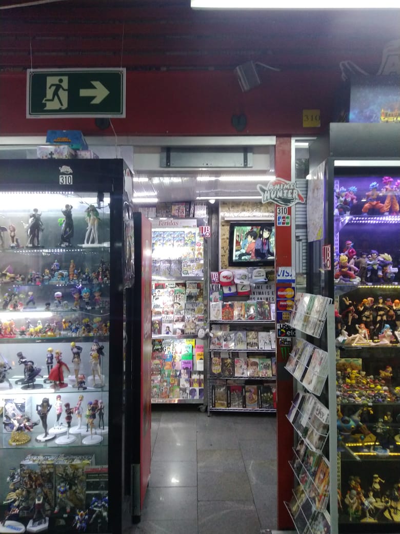 NewPOP Editora on X: #Parceria A loja Anime Hunter se tornou quase um  ponto turístico para a galera de São Paulo que curte mangás e figures.  Localizada no terceiro andar do Sogo
