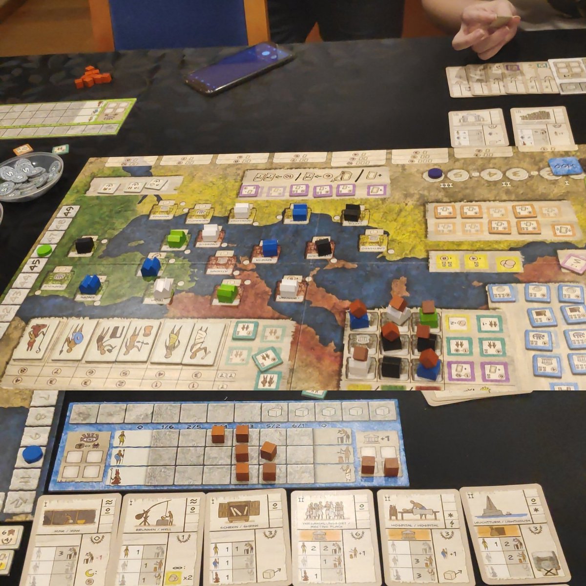 MusePT's tweet photo. Gentes is magnificent #gentes #spielworxx #boardgamer #boardgamersporto #bgg #bggcomunity #boardgamegeek #boardgameaddict #boardgame #boardgames #boardgaming #boardgamepassion #tabletopgaming #tabletopgames #analoggames @ulible https://t.co/AuytWCQtGT
