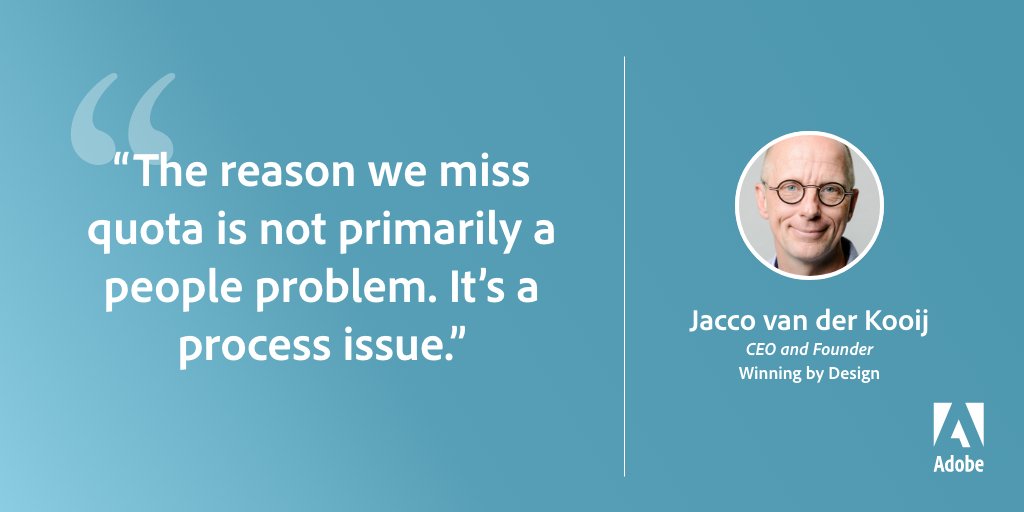 AdobeDocCloud's tweet photo. The best sales people don't just sell. They aim to make their customers successful.” Take a tip (or ten) from @IndoJacco founder of Winning by Design. #ProjectAccelerate
https://t.co/HCThPAdPJh" https://t.co/uHV4dAUkEj