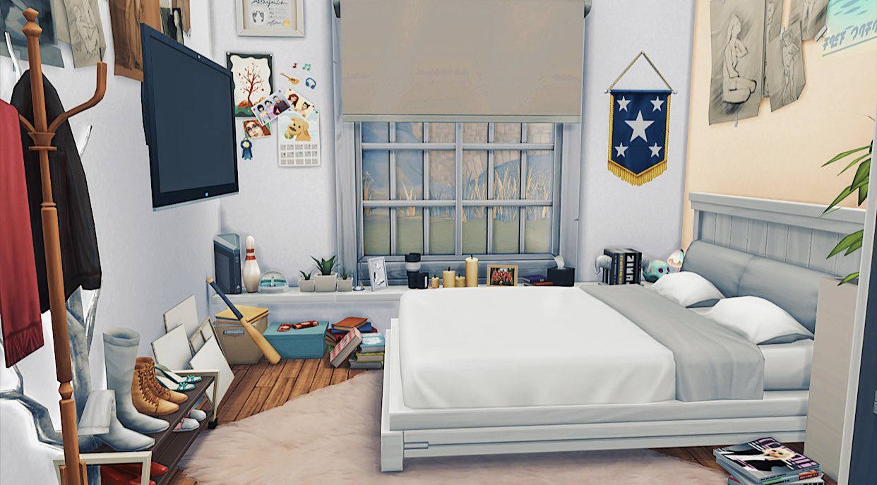 Frank Worthley Perversion forene modelsims4 ❄️ on Twitter: "Boho Bedroom ~ no cc. OriginID: modelsims4  #thesims #thesims4 #sims4 #ts4 https://t.co/rOx0SJXHcW" / Twitter