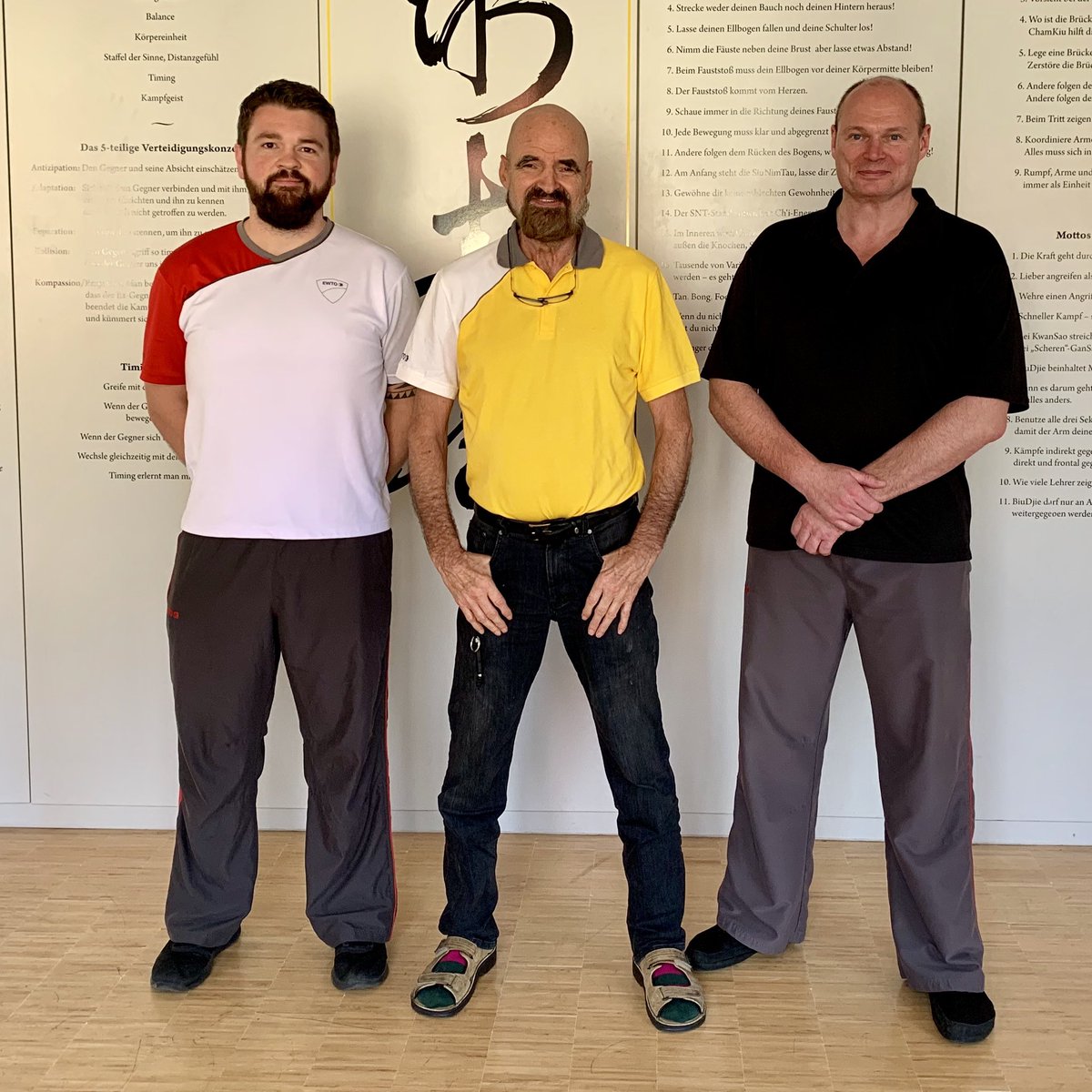 Heute gab es Kleingruppentraining bei Großmeister Kernspecht in Heidelberg 👍👍👍

#ewto #wingtsun #selbstverteidigung