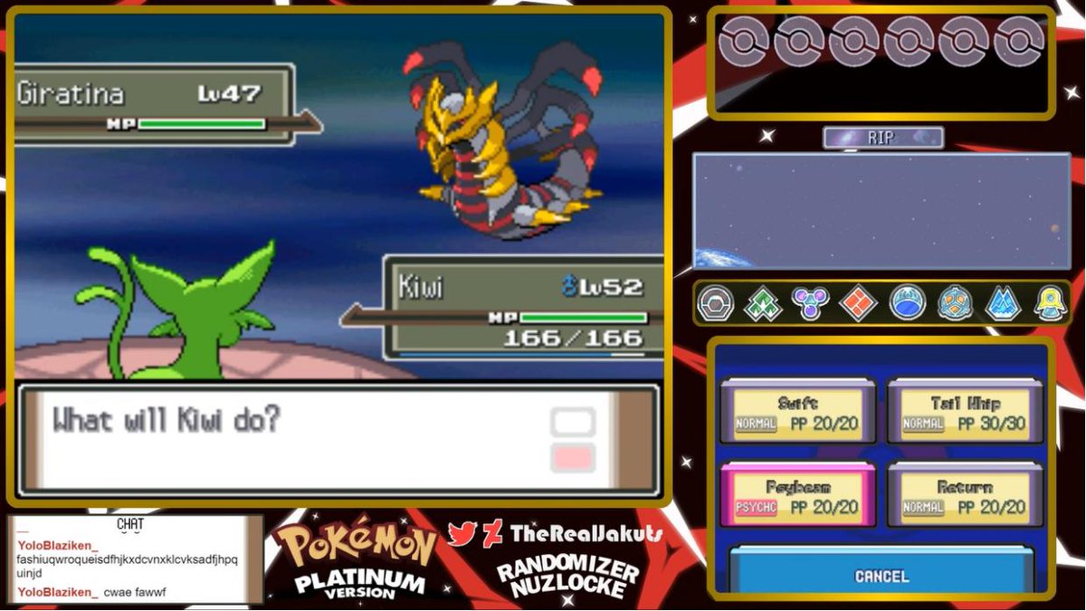 Spacial Rend - A Platinum Randomizer Nuzlocke