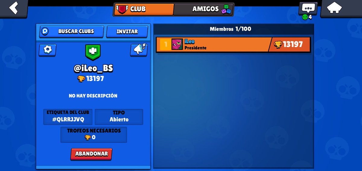 iLeoBS's tweet photo. Abierto para el que guste unirse
@FreeAgentBS @BrawlStarMX @BrawlStarsPromo @BScomunidad__ https://t.co/0UnkRmJn2u