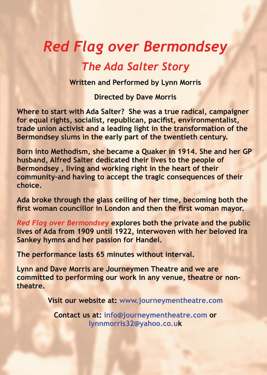 feeling blessed..
All #profits from the evening will go to Leslie's care Packages, an initiative that Ada Salter would have loved and it is also part of #Stourbridge Quakers'  commitment as a Sanctuary Meeting.