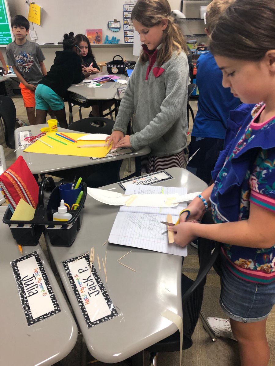 WaltersWizKids's tweet photo. 5th Graders using the STEM design process to create ideas on how to survive on a deserted island! #dragonscreate #wearethebridge #savesirharley #5thgrade @bethebridgeDBES https://t.co/LZcU1obFds