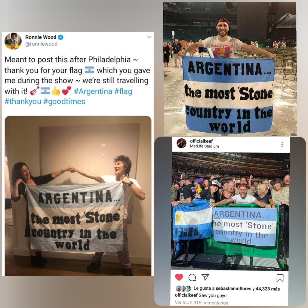 tony_corsini's tweet photo. @RollingStones @alincome Thank you for this amazing tour. And all the memories! @officialKeef @ronniewood @MickJagger #StonesArgentina 🇦🇷❤ https://t.co/sLz8mfIRck