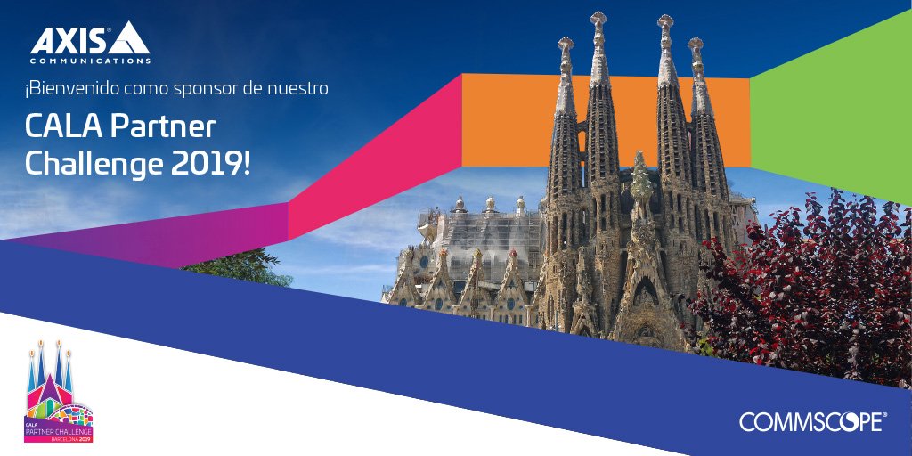 CommScope's tweet photo. Contar con un aliado como @Axis_LAT nos ayuda a seguir conectando al mundo. ¡Gracias por formar parte del CALA Partner Challenge 2019! 

#CommScopePCH19 #CommScopeCALA https://t.co/PM12Fci7p6