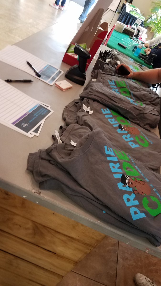 GBGames's tweet image. Free shirts! To go with whatever hat you settle on! #prairiecode