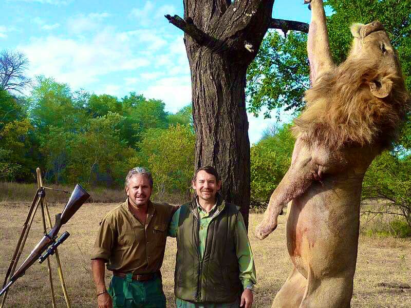 doglab's tweet image. Please retweet if you think there should be a global ban on trophy hunting