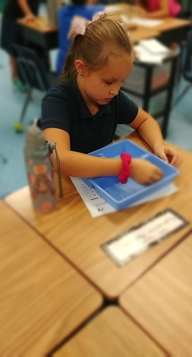 MissJTeaches's tweet photo. Testing an objects magnetism after making our hypotheses! We had a few surprises! @NPESharks @collierschools https://t.co/jy7kIAWSVj