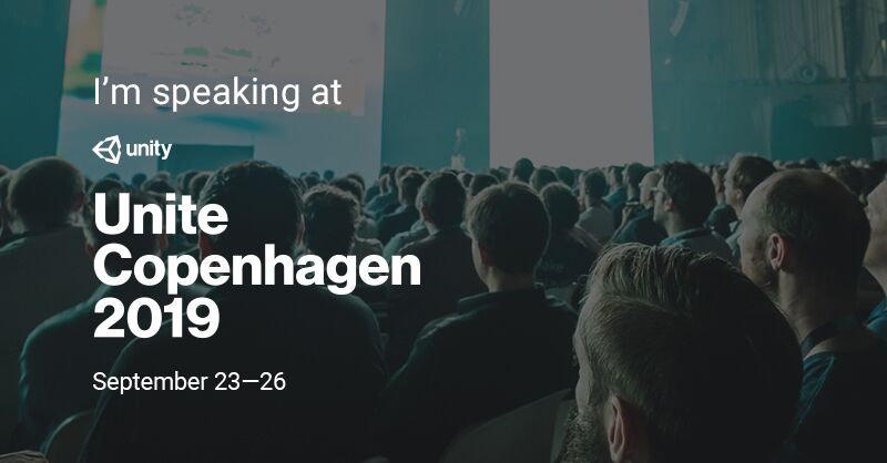 I am super excited to be speaking at #UniteCopenhagen with 3 talks! 😁

I can't wait to meet everyone and to not only rave about but share some exciting content for VR, Lighting and High Fidelity Graphics 🔍 

Join us September 23rd - 26th on.unity.com/unitecph