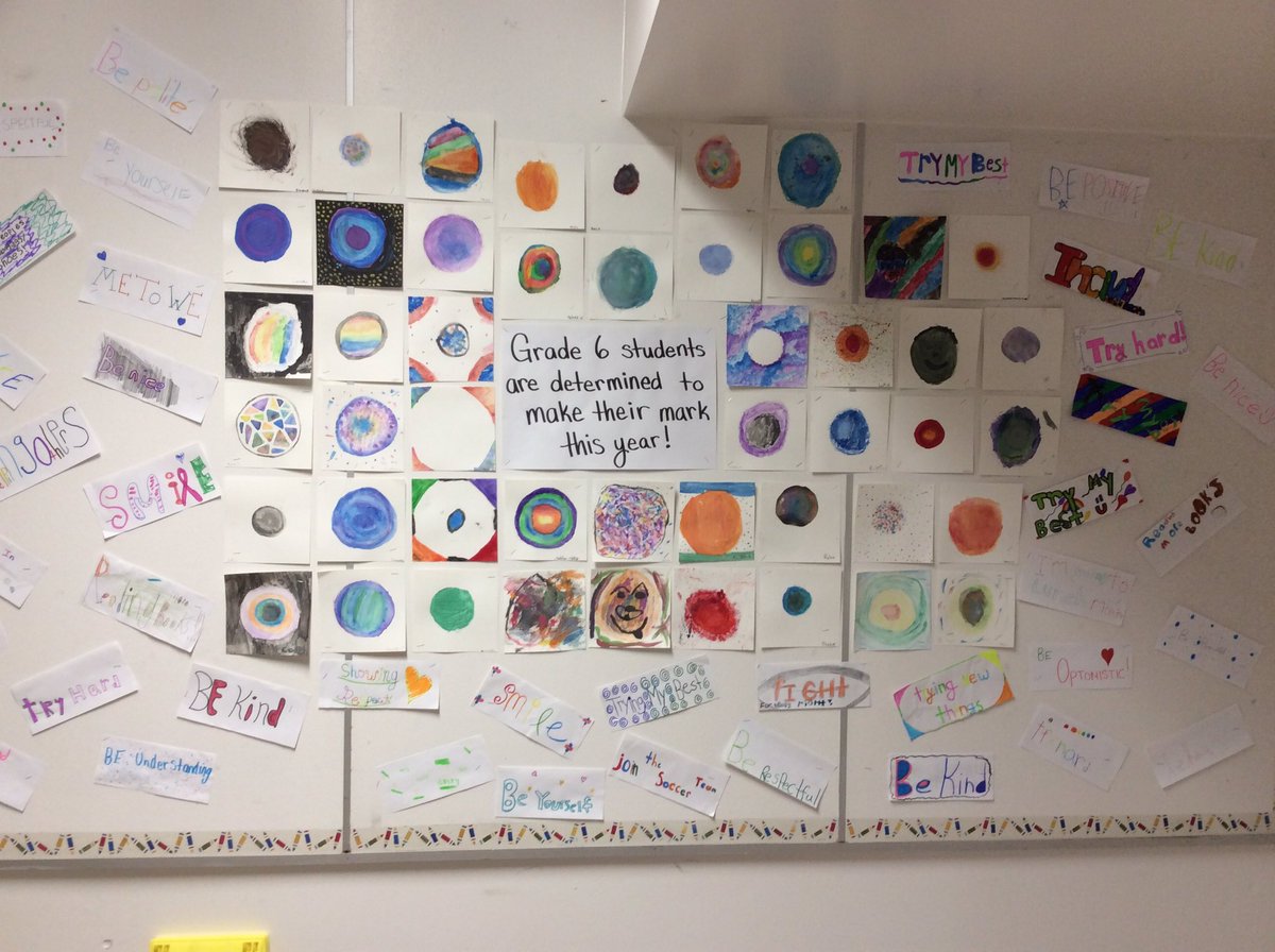Some important words to live by at school and in life.  Thank you Grade 6’s <a href="/yourschools/">Avon Maitland District School Board (AMDSB)</a>