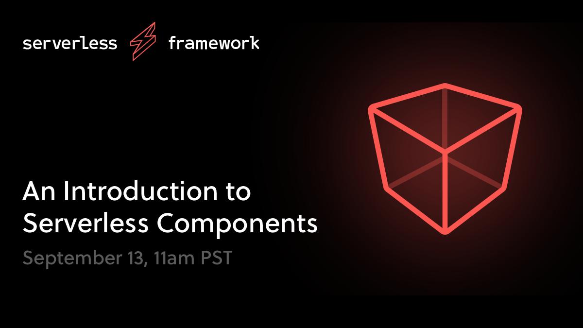 If you are interested in learning about Serverless Components, there is still time to register for tomorrow's demo with <a href="/austencollins/">Austen Collins</a> 

serverless.zoom.us/webinar/regist…