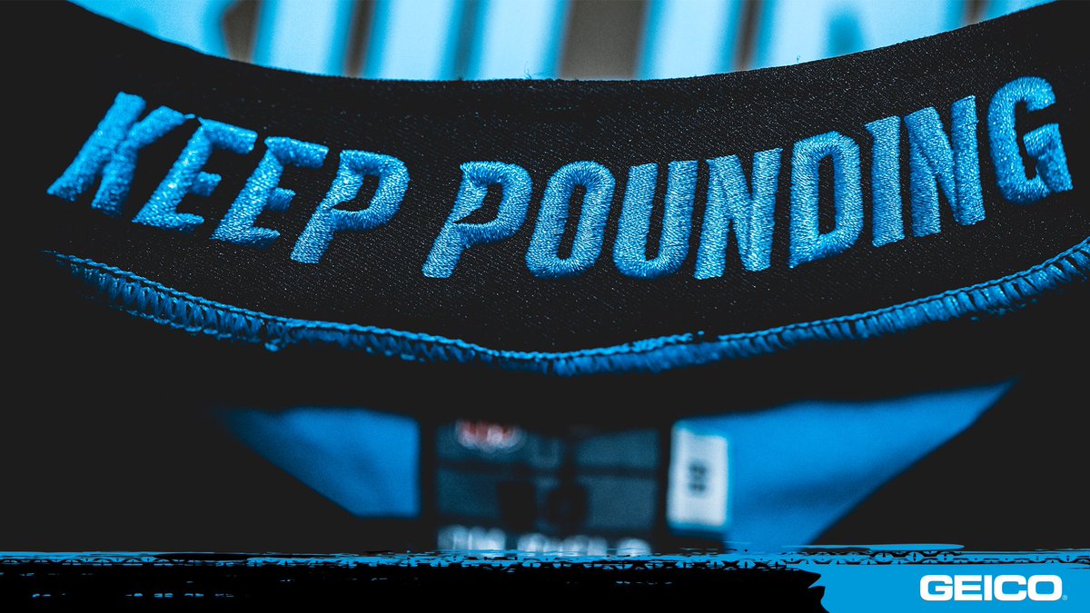 Panthers's tweet image. All in the details 

#KeepPounding