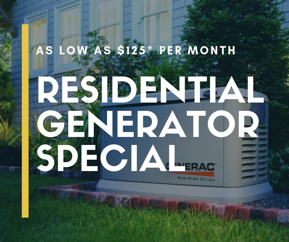 colonialgen's tweet image. As the summer months wind down, prepare for the colder months and winter storms by investing in a #homegenerator. Our home special offers financing as low as $137.50 a month and features 24/7 monitoring, a 5-year warranty and more! qoo.ly/znkpi