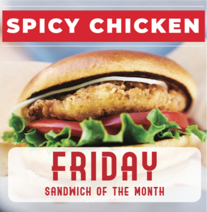 61fss's tweet photo. Tomorrow is Chicken Sandwich Friday at the South Bay Cafe. Check back tomorrow for an opportunity to win a FREE chicken sandwich! #lafss #laafb #southbaycafe #chickensanwich #chickensanwichfriday #free #giveaway https://t.co/X2eOW2ls07