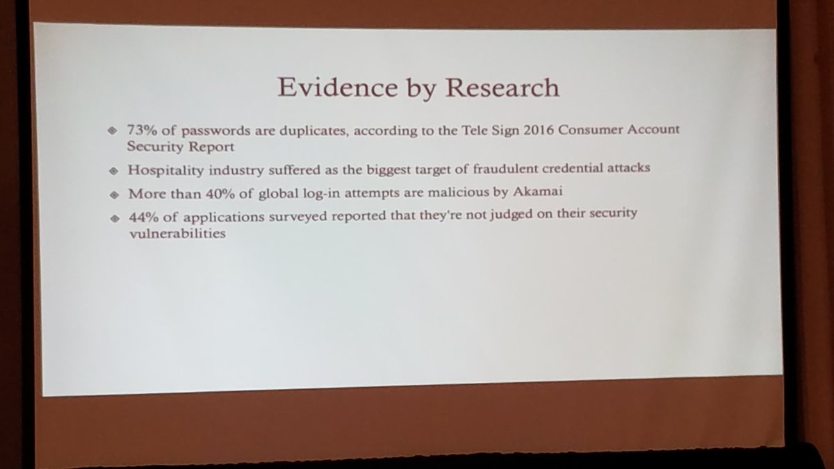 GBGames's tweet image. 40% of all log-in attempts are malicious. 

Eep.

Use a password manager, folks. #prairiecode