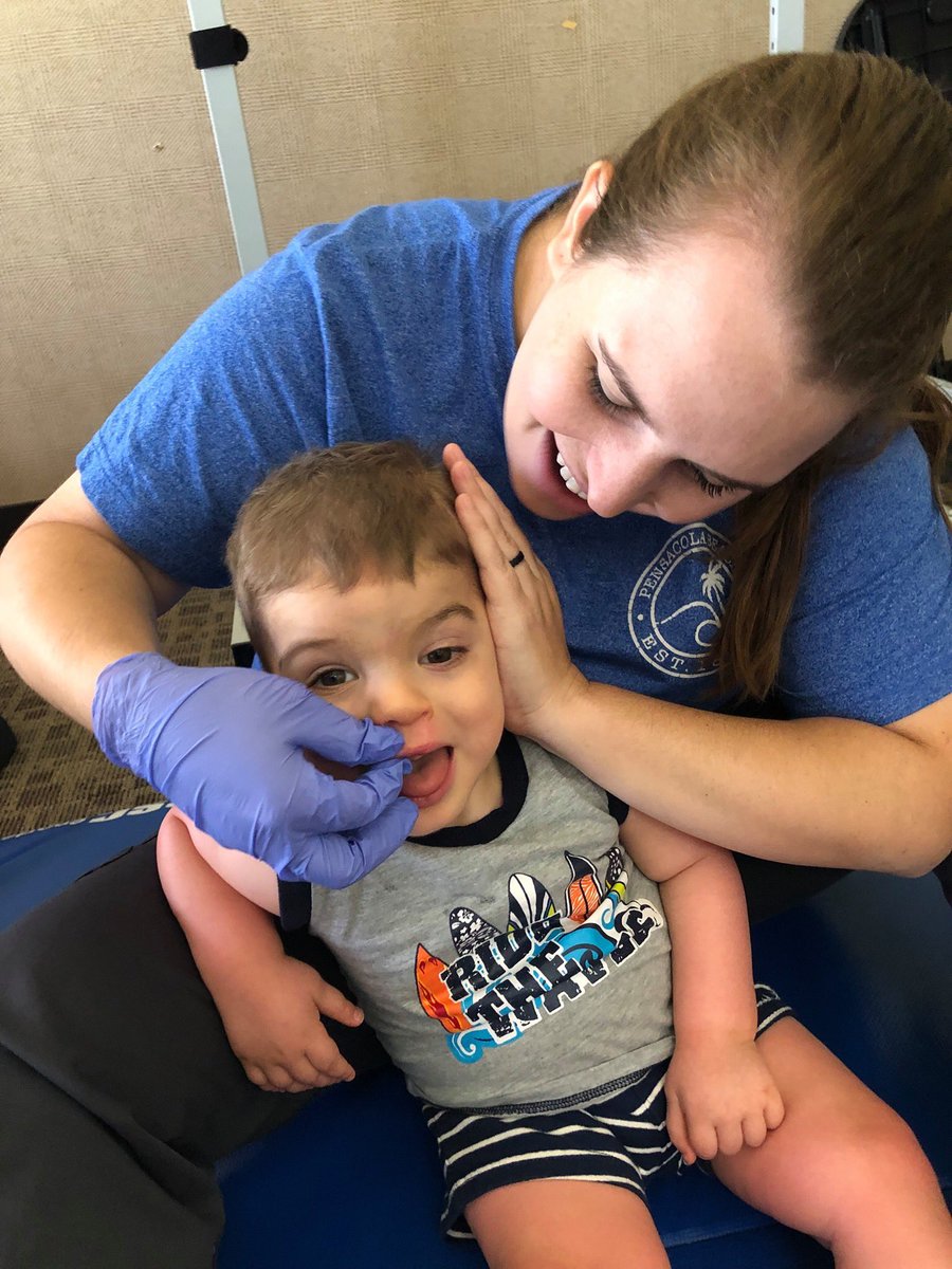 TempleMemorial's tweet photo. Did you know that oral-motor exercises help improve strength, range of motion, and coordination of the lips, tongue, and jaw? If your child has limited movement, coordination, and/or strength of oral structures (lip, tongue, jaw), eating and talking may be difficult. https://t.co/V8LDOT3TNd