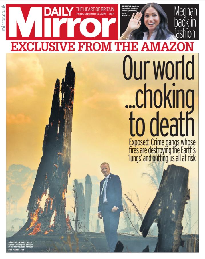 DailyMirror's tweet photo. Tomorrow's front page: Our world... choking to death  #tomorrowspaperstoday https://t.co/PVhvlxafz7 https://t.co/CXezltibpI