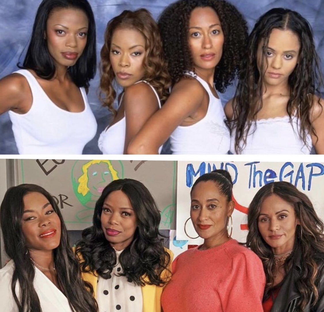 tvonetv's tweet photo. Then and now ❤️ #Girlfriends https://t.co/p1gF8lc1E2