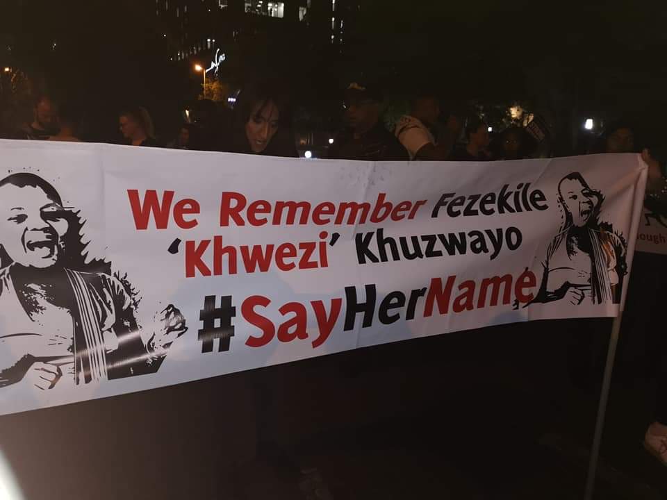 AQueerWitch's tweet image. ✊🏾#sandtonshutdown we have not forgotten her✊🏾