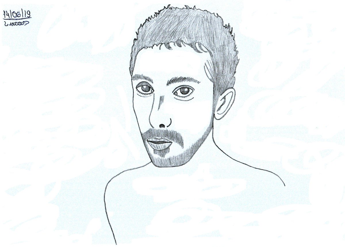 Olha, eu mesmo em forma de desenho!