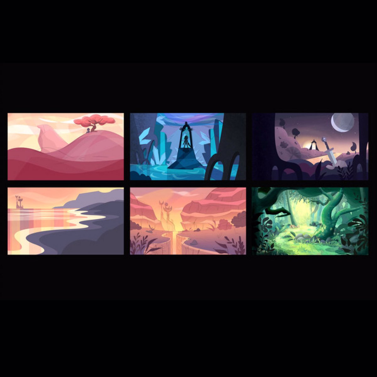 katek3's tweet photo. Some little colour comps 🎨

📱Instagram: https://t.co/5tU11eL19L
💻 Portfolio: https://t.co/1U9zzLZTif

#colorcomp #backgroundart #bgpaint #backgroundpaint #animation #colorkey https://t.co/qEtCcgBr91