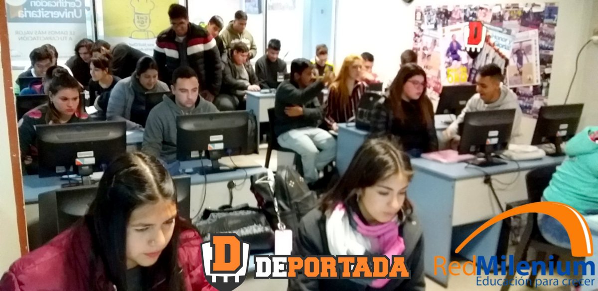 RMilenium's tweet photo. Y estamos ansiosos por un domingo de pura práctica con los alumnos de 2do Año.
Vuelve #Deportada suplemento deportivo con la #Comisión2
#PeriodismoDeportivo #Hacemos #Practicamos #Cubrimos
Lo encontrarás en https://t.co/7sztUNcvKJ https://t.co/6lXIspAOUK