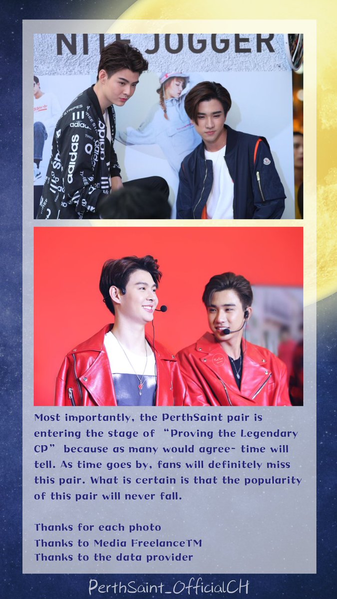 PerthsaintC's tweet photo. Thank you so much for the report on pantip 

Here is the translation of that. Hope everyone enjoy it👍🏻

Love is all around us. Memories we won’t forget. 

🖤🌕❤️

#PerthSaintSation https://t.co/4xsY2Yywp2