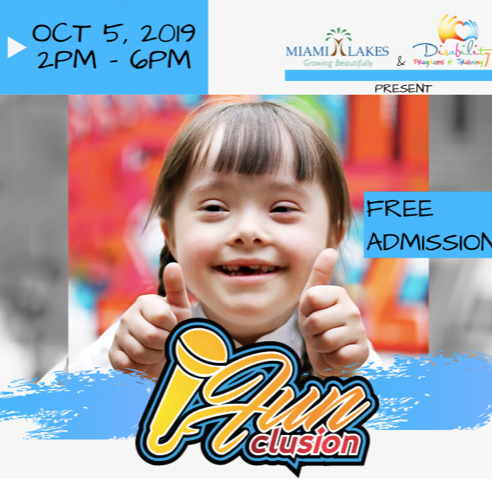 MiamiLakesNews's tweet photo. ✔ Make sure your #Funclusion notifications are turned on📲 

📍 Mary Collins Community Center:  15151 NW 82nd Ave
📆 Saturday, October 5th 
⏰ 2:00pm-6:00pm
🎟️ For tickets please visit: https://t.co/UmfDrbHIMe or email Info@funclusion.org for more info! #GrowingBeautifully https://t.co/gNe9VBqwIR