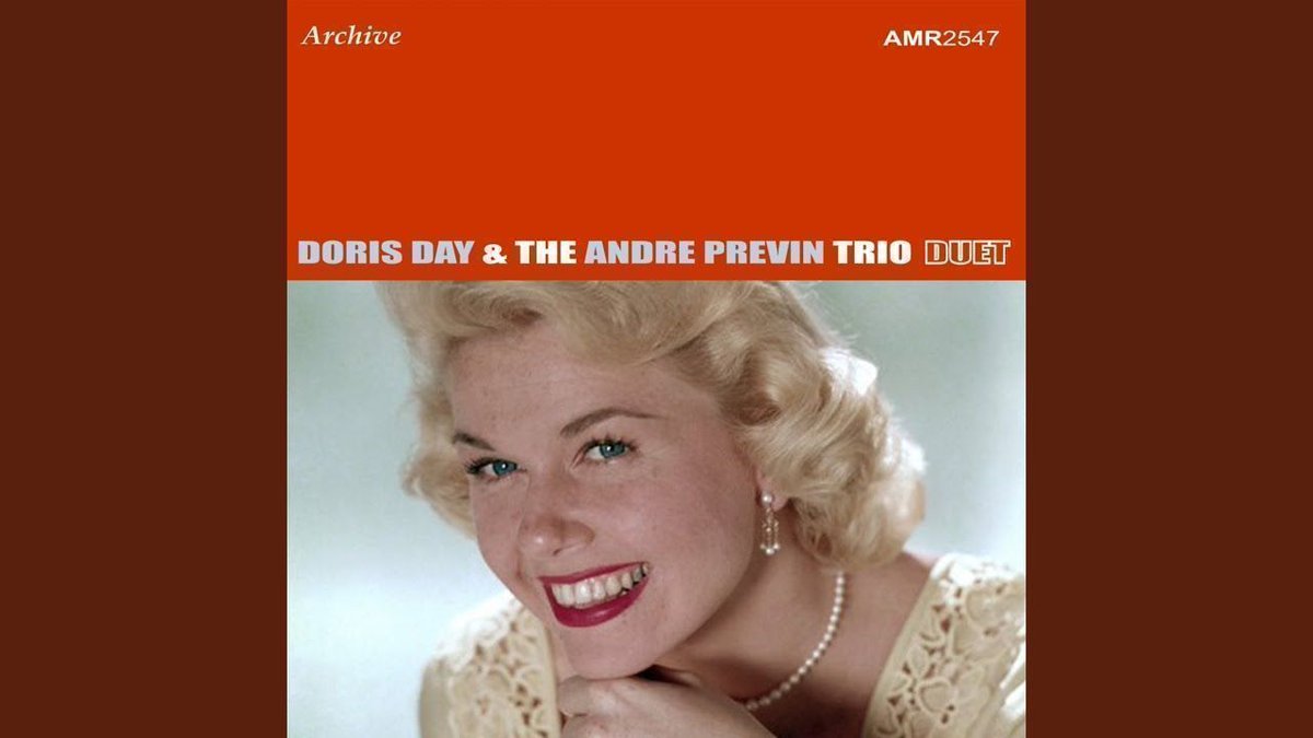 MarkPAuthor's tweet photo. The late Doris Day trained with Les Brown's band.
To celebrate her singing career, here are two songs from 'Duet' (1962) with Andre Previn:
Remind Me (Kern - Fields) - https://t.co/s9fIqrGycF &amp;
Nobody's Heart (Rodgers - Hart) - https://t.co/Uks0qi7QQK
#dorisday #ripdorisday https://t.co/43tQAt6HdZ