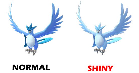 Surveil on X: @LSXYZ9 I expected Shiny Articuno to look purple so at least  Anivia would look cool but nope it's just a lighter shade of blue. 😫   / X