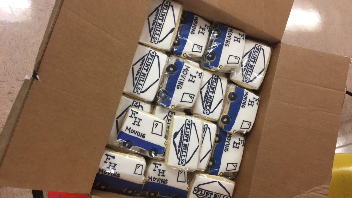 We are slowly but surely putting the pieces together! Special thanks to Flint Hills Moving Co. for cookies tonight!

#americasbestcookie #internationalhouseofwaffles